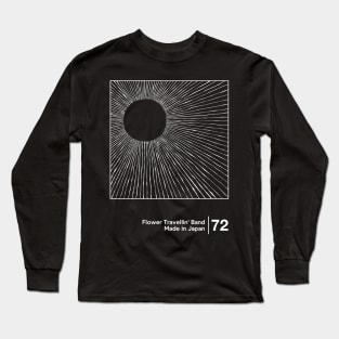 Flower Travellin' Band - Minimal Style Artwork Long Sleeve T-Shirt